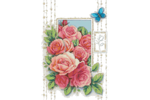 3D Flowers Counted Cross Stitch Patterns Review