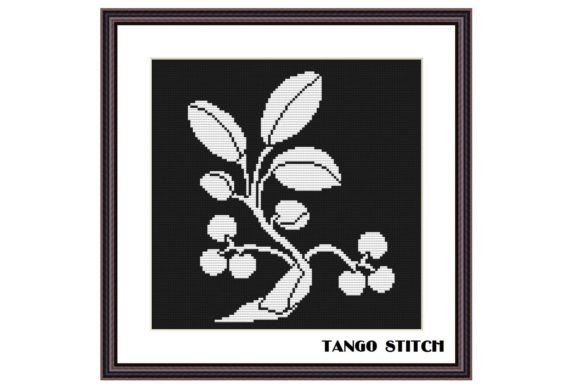 Black and White Cherry Cute Cross Stitch Review