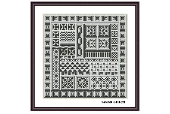 Black Ornament Easy Embroidery Sampler Review