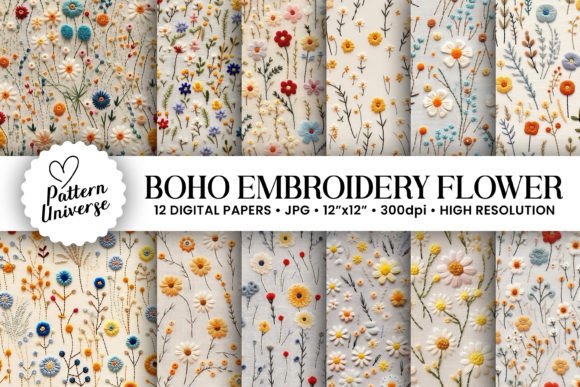 Boho Wildflowers: Apparel Embroidery Review