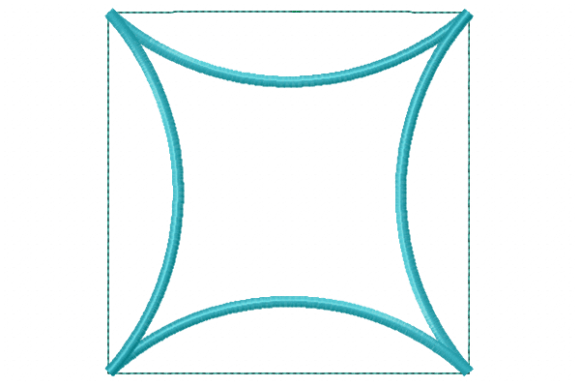 Cathedral Window Quilt Block: Holiday Design Review
