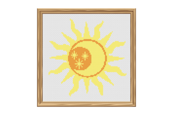 Celestial Moon, Sun Star Cross Stitch Review