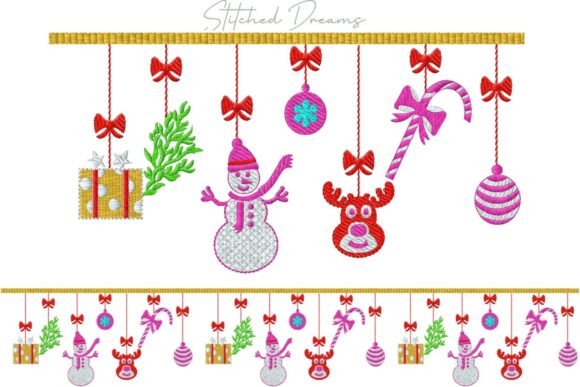 Christmas Border Design Review for Craft Fairs
