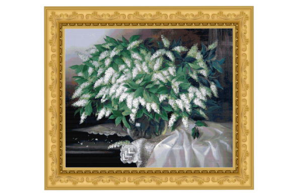 Counted Cross Stitch Pattern-Flowers 104 Review