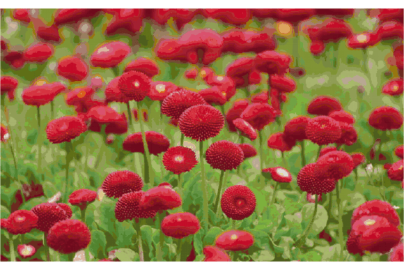 Counted Cross Stitch Pattern-Flowers 130 Review