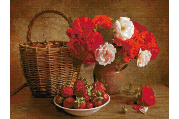 Counted Cross Stitch Pattern-Flowers 143 Review