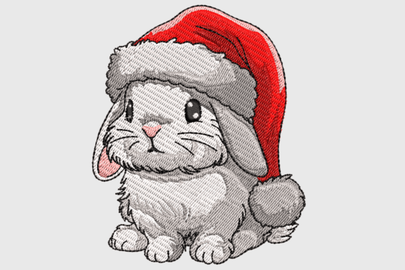 Cute Bunny Christmas: An Embroidery Design Review