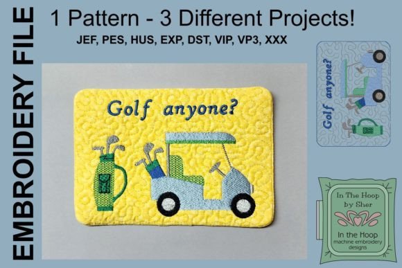Golf Cart Mug Rug: A Designer's Review