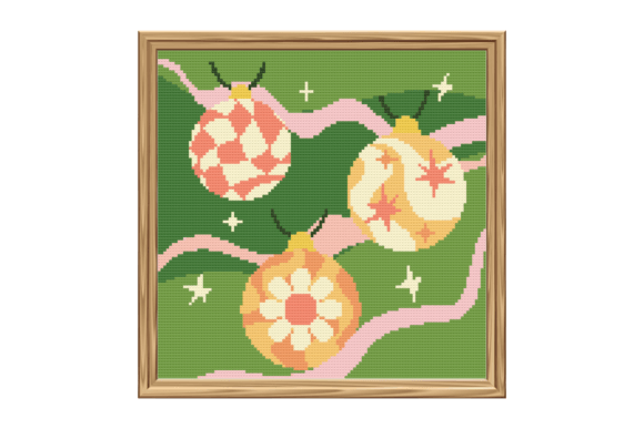 Groovy Christmas Ornaments Cross Stitch Pattern Review