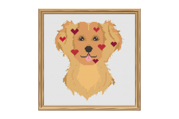 Happy Golden Retriever Cross Stitch Review
