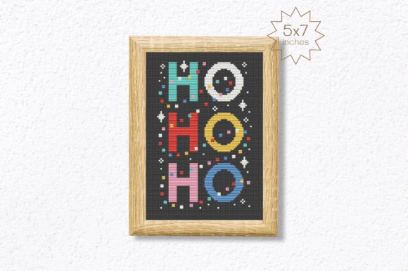 HoHoHo Christmas Cross Stitch Pattern Review