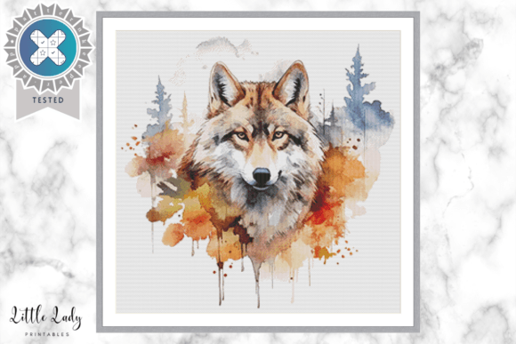 Wolf Fall Cross Stitch Pattern PDF: A Designer Review
